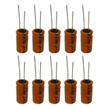 Kit 10x Capacitor Eletrolitico 100uf X