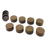 Kit 10x Dichavador Triturador Pequeno Fibra De Coco
