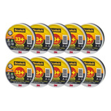 Kit 10x Fita Isolante 3m 33+ Scotch 19mm X 20m