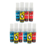 Kit 10x Limpa Lentes D+clean Spray Óculos Câmera Tablet 8 10