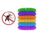 Kit 10x Pulseira Repelente Infantil Natural Mosquito Dengue
