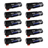 Kit 10x Toner Vazio Ce285a 285a 285 P1102 P1102w M1132 M1212