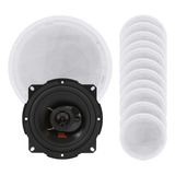 Kit 12 Alto Falante Jbl Flex 5trfx55 660w Arandela Redonda
