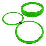 Kit 12 Argola De Marcação Treino De Agilidade Verde Muvin