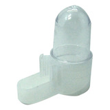 Kit 12 Bebedouro Porta Remédio Cristal Para Pássaros Aves - Atacado