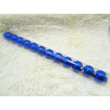 Kit 12 Bolas Brilhante 5cm Pendurar Árvore Natal P/decoração Cor Azul