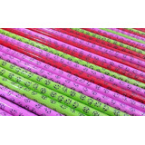 Kit 12 Cabo Madeira 1,20m Plastificado C/ Rosca P/ Vassouras