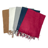Kit 12 Cachecol Lenço Pashmina Inverno Quentinho Unissex