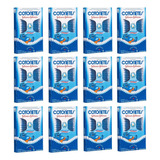 Kit 12 Caixas C/ 75un Cotonetes Johnson Hastes Flexíveis