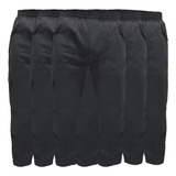 Kit 12 Calça Brim Pesado Reforçada Costuras Entre Pernas 