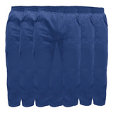 Kit 12 Calça De Uniformes Reforçada Costuras Entre Pernas 
