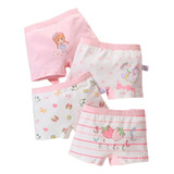 Kit 12 Calcinha Infantil Algodão Boxers