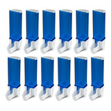 Kit 12 Comedouro Sertão Azul Malha Fina Automático Pássaros