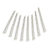 Kit 12 Corrente Tripla 64cm Aço P/ Vasos Suspensos E Plantas