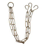 Kit 12 Correntes Tripla 74cm Aço P/ Vasos Suspensos Plantas