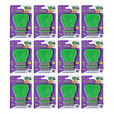 Kit 12 Dr Pentinho Verde Pente Fino Aço Limpa Piolho Lêndea 