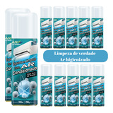 Kit 12 Espuma Limpeza Para Ar Condicionado Ions Prata 300ml