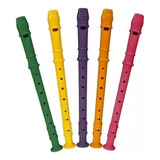 Kit 12 Flauta Doce Infantil Brinquedo Prenda Atacado