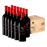 Kit 12 Garrafas Dal 1947 750ml +caixa De Madeira+saca Rolhas