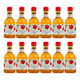 Kit 12 Garrafas De Vinagre De Maçã De 400ml Cada - Almaromi