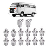 Kit 12 Graxeira Reta 8mm E 2 Graxeiras 45 8mm Vw Fusca Kombi