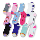 Kit 12 Meias Feminina Cano Curto Soquete Kit Com 12 Pares