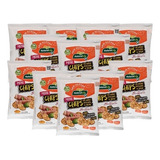 Kit 12 Mini Chips Presunto Natural Life S/ Glúten Vegano 35g