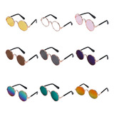 Kit 12 Oculos Sol Para Pet Cachorro E Gato Tamanho P Lennon