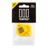 Kit 12 Palhetas Dunlop Tortex Tiii 0.73mm 462p Made Usa