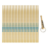 Kit 12 Pares Baqueta Tennessee Ponta De Madeira 5a Liverpool