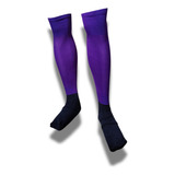 Kit 12 Pares Meião Futebol Edm Adulto Cor Roxo Real Madrid