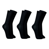 Kit 12 Pares Meias Masculina Básica Lupo Algodão Cano Longo