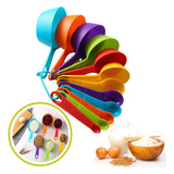 Kit 12 Peças Medidores De Alimentos Cozinha Lindo