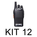 Kit 12 Radio Walk Talk Comunicador