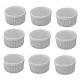 Kit 12 Ramequim Ramekin Porcelana 135