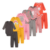 Kit 12 Roupa Infantil Recem Nascido Primavera Outono Inverno
