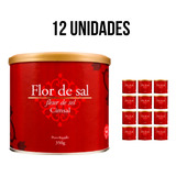 Kit 12 Sal Para Cozinha Flor