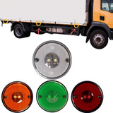 Kit 12 Sinalizador Lanterna Lateral 2 Led 12v 24v Caminhão 