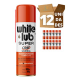 Kit 12 Super Óleo Desengripante Anticorrosivo White Lub