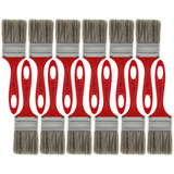 Kit 12 Trinchas Pintura Média Tigre 500 2 Polegadas Pincel