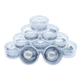 Kit 12 Unidades Tufos Cílios De Pote Alongamento Tufinho