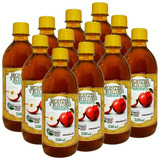 Kit 12 Vinagre De Maçã Orgânico Montes Verdes 530ml