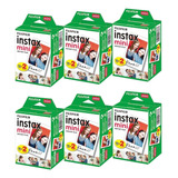 Kit 120 Fotos Filme Instax Mini Colors Fujifilm Link 9 11 12