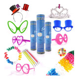 Kit 120 Itens Adereços Festa Casamento 200 Pessoas Coloridos