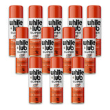 Kit 12un - White Lub Desengripante Spray Lubrificante 300ml