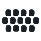 Kit 13 Espuma Para Microfone De Mão Sm58 Preto Mac Esp2