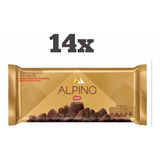 Kit 14 Barras Chocolate Alpino Ao