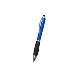 Kit 15 Caneta Plástica Touch Screen Clip Metal P/ Brinde