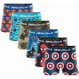 Kit 15 Cuecas Box Boxer Infantil