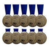 Kit 15 Medalhas Honra Ao Mérito Ouro Prata Bronze Pequena